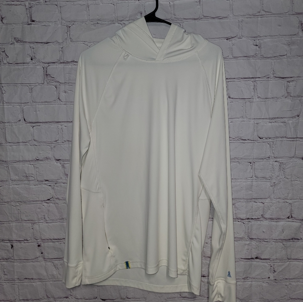 Chubbies Women's White Hooded Shirt